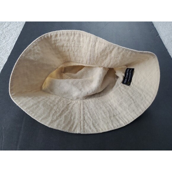 Home Grown Hats Hemp-Cannabis-Sativa Beige Bucket Hat Medium - Picture 3 of 6